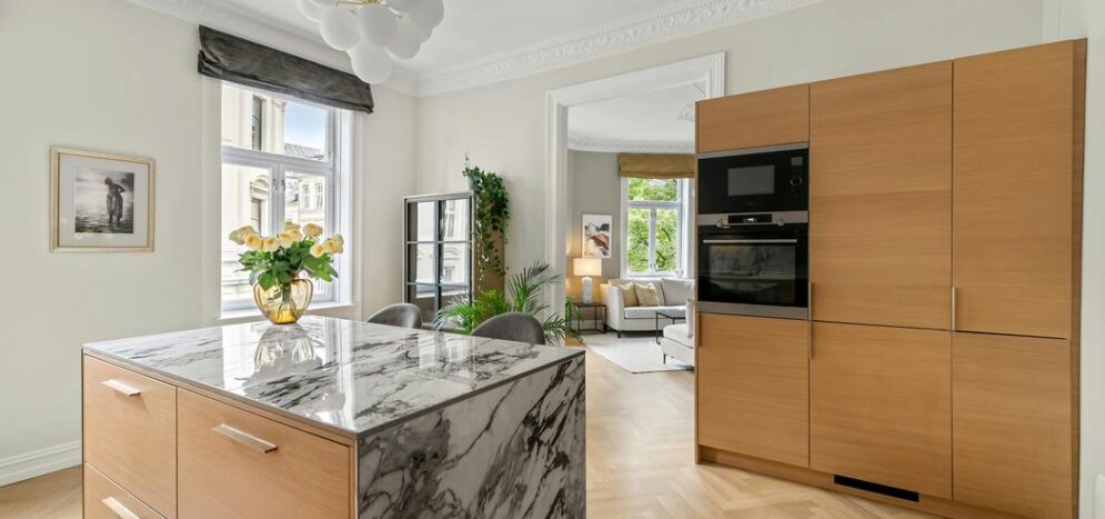 Parquet pour cuisines parisiennes avec fort passage