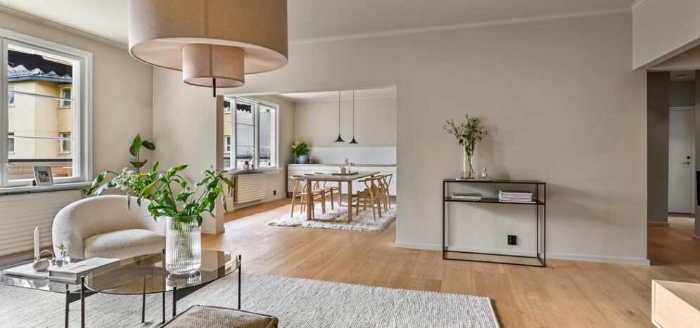 Parquet compatible avec cuisines ouvertes salon
