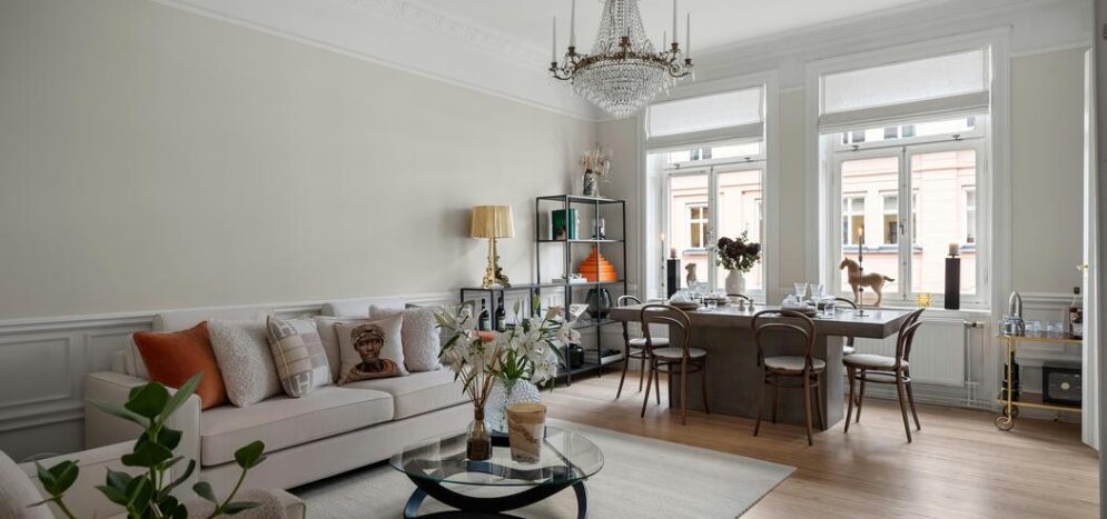 Solutions parquet pour grands séjours lumineux