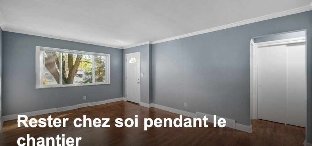 Peut-on rester chez soi pendant un ponçage de parquet ?